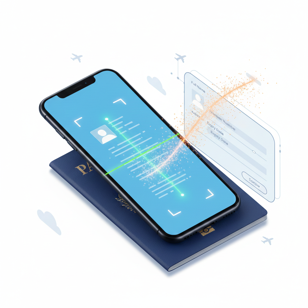 OCR reads flight details from documents